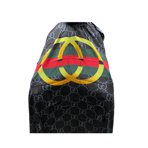 Professional RED YELLOW GREEN GG Barber Hairdressing Hair Cape