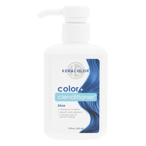 Keracolor Color + Clenditioner BLUE 355ml Kera Colour Shampoo