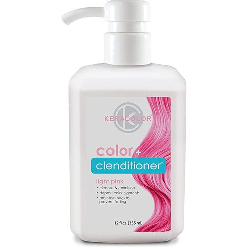Keracolor Color + Clenditioner LIGHT PINK 355ml Kera Colour Shampoo