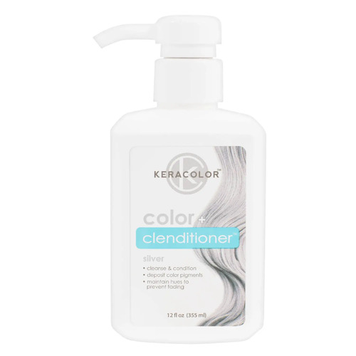 Keracolor Color + Clenditioner SILVER 355ml Kera Colour Shampoo