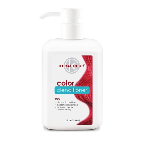 Keracolor Color + Clenditioner RED 355ml Kera Colour Shampoo