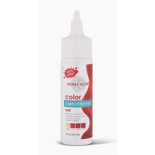 Keracolor Color + Clenditioner RED 59ml Kera Colour Shampoo