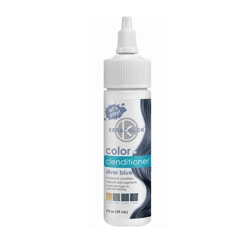 Keracolor Color + Clenditioner SILVER BLUE 59ml Kera Colour Shampoo