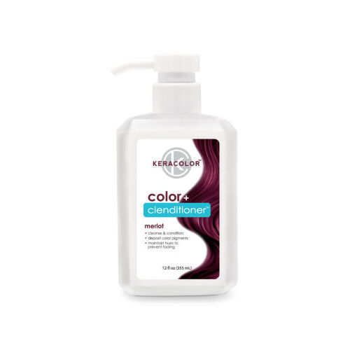 Keracolor Color + Clenditioner MERLOT 355ml Kera Colour Shampoo