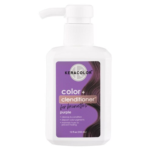 Keracolor Color + Clenditioner for Brunetts PURPLE 355ml Kera Colour Shampoo