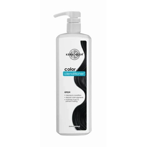 Keracolor Color + Clenditioner ONYX 1000ml / 1 Litre Kera Colour Shampoo