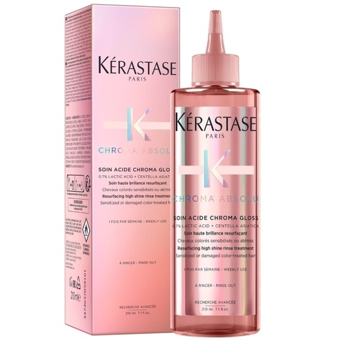 Kérastase Chroma Absolu Soin Acid Gloss 210ml High Shine Treatment for Coloured Hair
