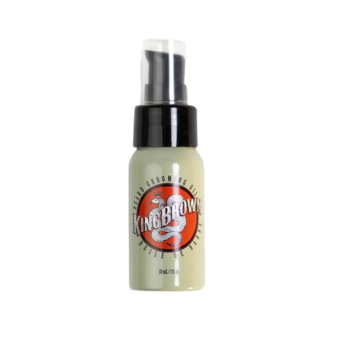 King Brown BEARD GROOMING OIL 30ml Kingbrown