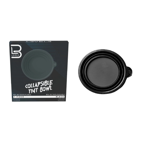 L3VEL3 Professional Collapsible Colour Tint Mixing Bowl - Black