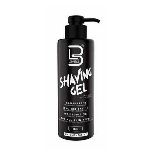 L3VEL3 Shaving Razer Shave Gel 500ml - ICE