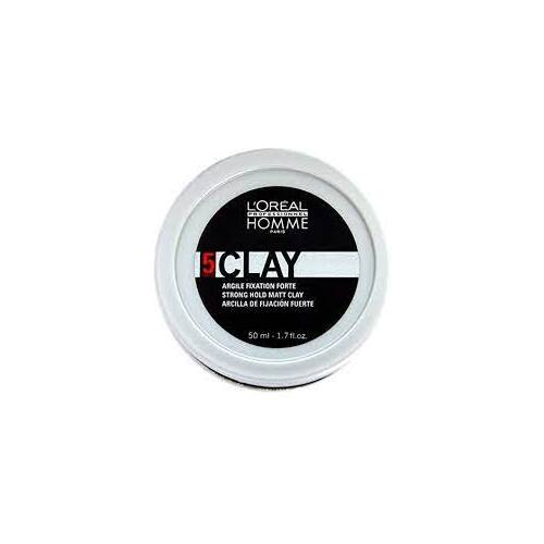 L'Oreal Homme Clay Strong Hold Matt 50 ml