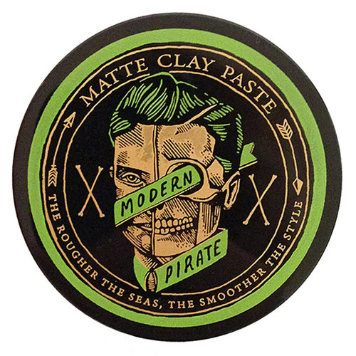 Modern Pirate Matte Clay Paste 95ml Matte Finish - No Shine