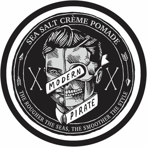 Modern Pirate Sea Salt Creme Pomade 95ml Matte Finish Styling Cream
