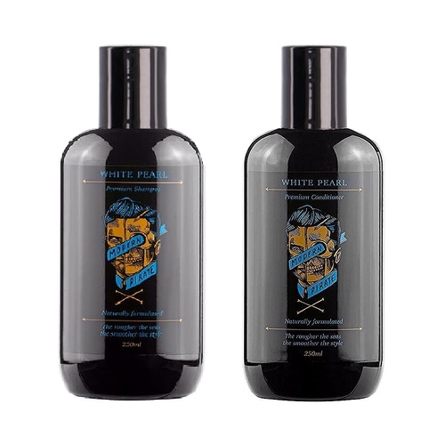 Modern Pirate White Pearl Premium Shampoo & Conditioner 250ml Duo