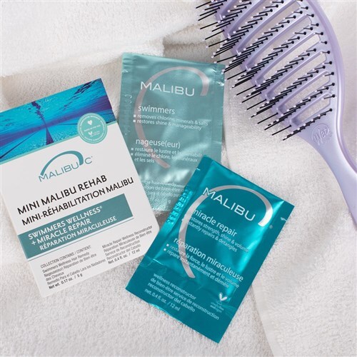 Malibu C Mini Malibu Rehab SWIMMERS Treatment 1 x 5g 1 x 12ml