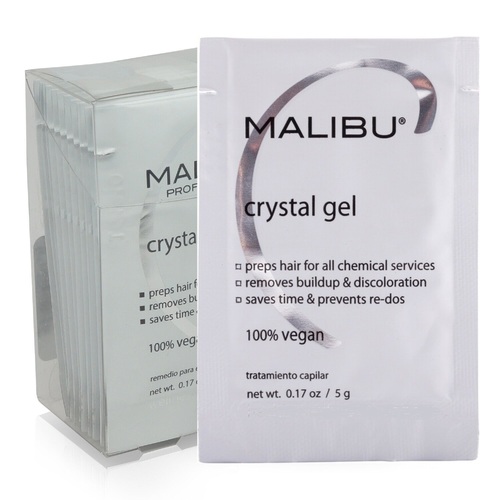 Malibu C Crystal Gel Hair Treatment 12 x 5g Sachet Pack