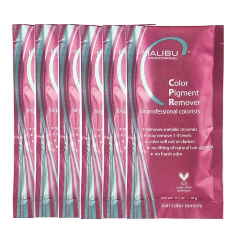 Malibu C CPR Colour Color Pigment Remover - 6pc x 20g