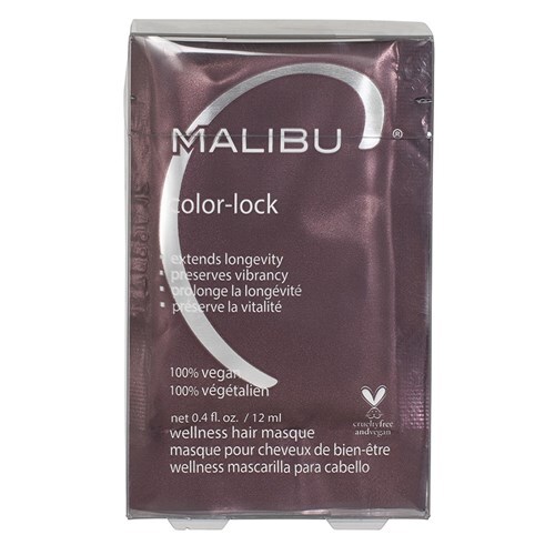 Malibu C COLOR LOCK Masque 12pc x 12ml Sachet 100% Vegan