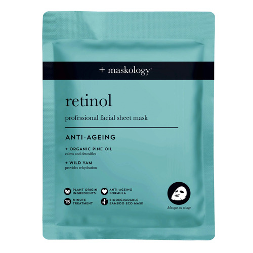 + Maskology Retinol Professional Facial Sheet Mask - Anti Ageing