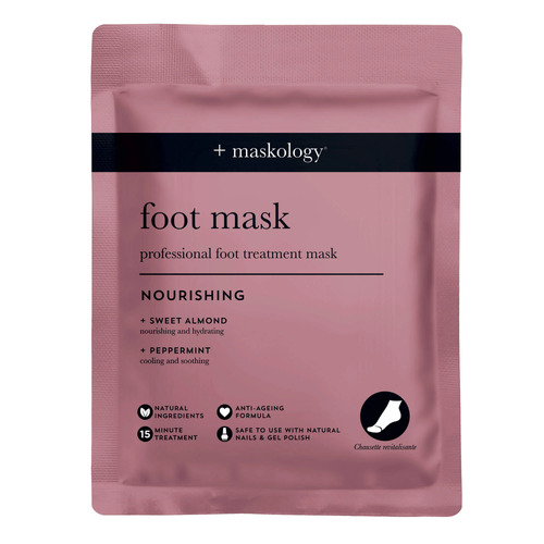 + Maskology Foot Mask Professional Foot Bootie Treatment - Nourishing
