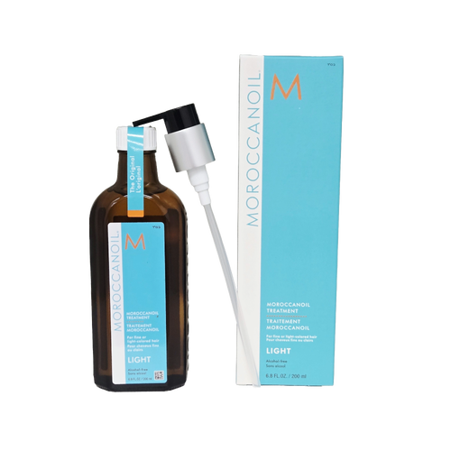 MoroccanOil Light Treatment 200ml Professional Size Argan Hair Treatment Moroccan Oil