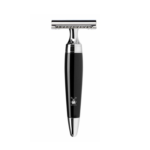 Muhle Stylo R75 SR Closed Comb Safety Razor – African Blackwood Handle