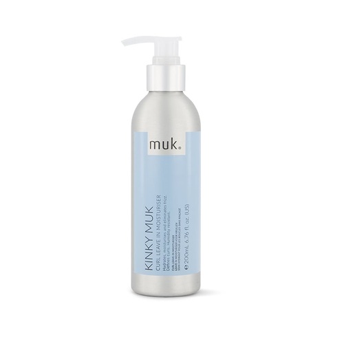 MUK Kinky Muk Curl Leave In Moisturiser Conditioner 200ml