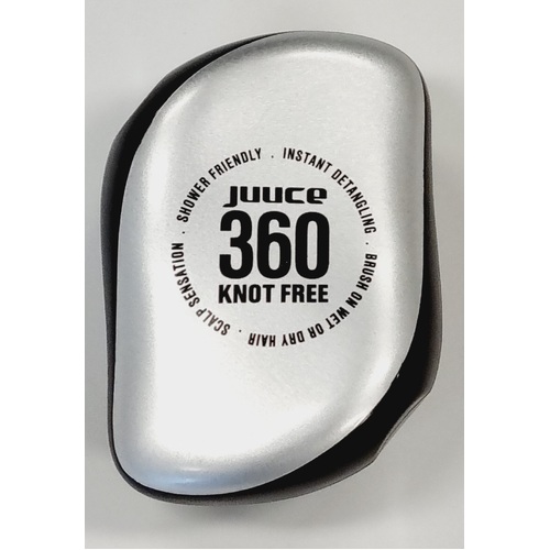 Juuce 360 Knot Free Brush Shower Friendly Wet / Dry Detangling Scalp Sensation