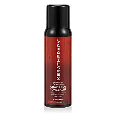 Keratherapy Keratin Infused Perfect Match Auburn Red 118ml Grey Root Concealer