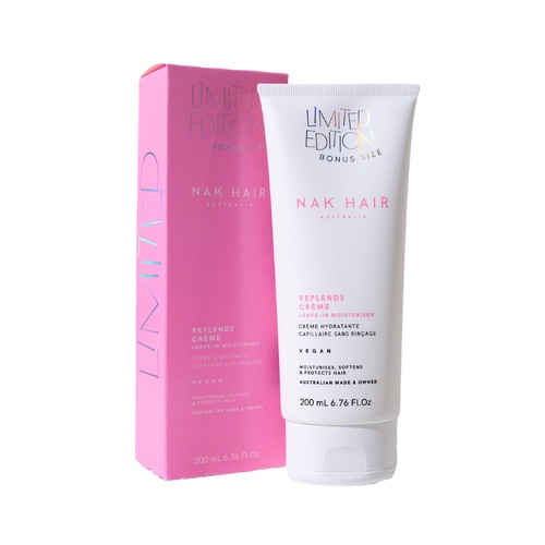 Nak Hair Replends creme - Leave in Moisturiser BONUS SIZE 200ml
