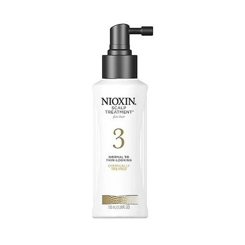 Nioxin System 3 Scalp Treatment For Fine Hair, Chemically Treated, Normal 100ml 