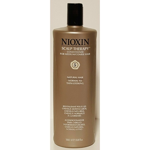 Nioxin System 5 Scalp Therapy Conditioner 1 Litre / 1000ml for Medium to Coarse Hair