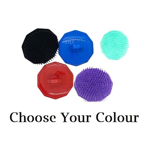 NuBrush The Original Hair Body & Scalp Massage Nu Brush - Assorted Colours