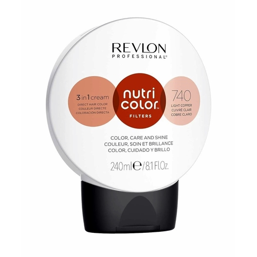 Revlon Nutri Color Filter 3 in 1 Colour Creme 740 Light Copper 240ml