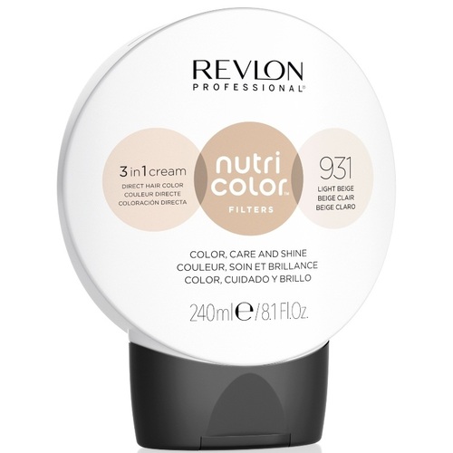 Revlon Nutri Color Filter 3 in 1 Colour Creme 931 Light Beige 240ml