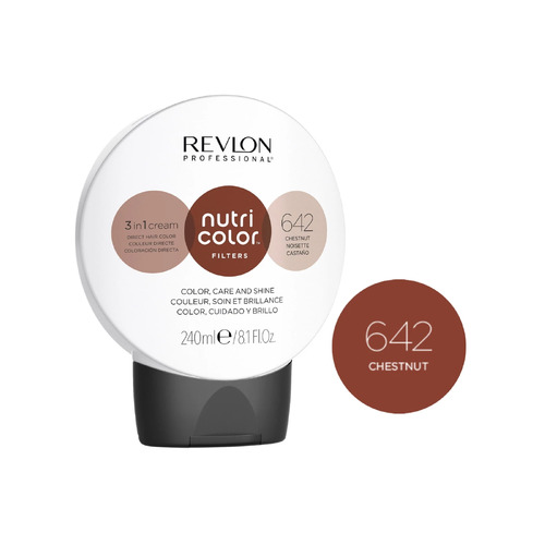 Revlon Nutri Color Filter 3 in 1 Colour Creme 642 Chestnut 240ml
