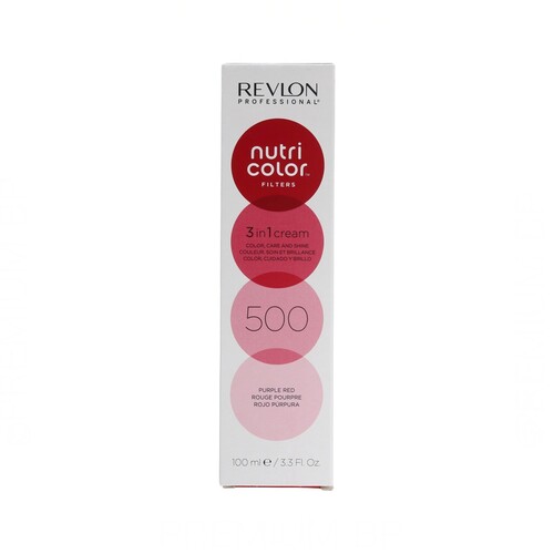 Revlon Nutri Color Filter 3 in 1 Colour Creme 500 Purple Red 100ml