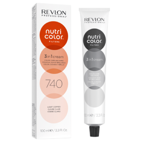 Revlon Nutri Color Filter 3 in 1 Colour Creme 740 Copper 100ml