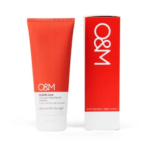 O&M Original Mineral Clean.Tone Colour Treatment 200ml - Copper