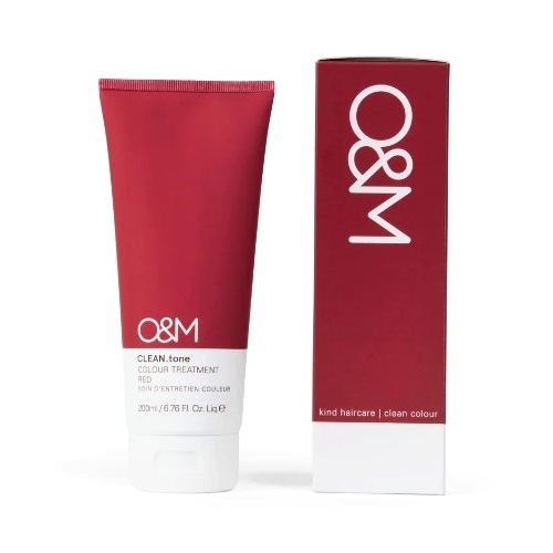 O&M Original Mineral Clean.Tone Colour Treatment 200ml - Red