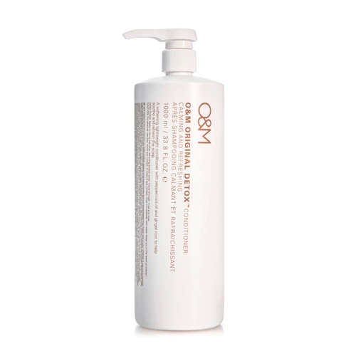 O&M Original & Mineral Original Detox Conditioner 1000ml Litre Calming & Refreshing