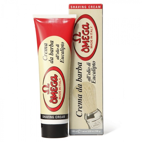 Omega Shaving Cream 100ml Tube Shave Imported from Italy