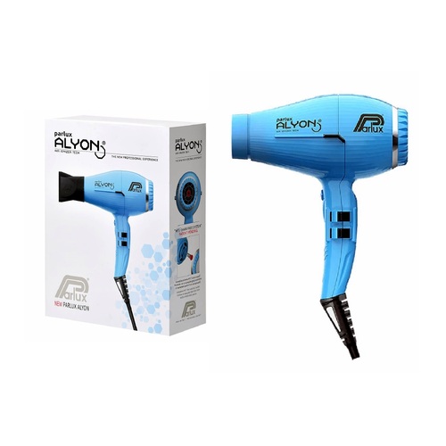 Parlux Alyon Air Ionizer Tech Hair Dryer - Turquoise Blue Hairdryer