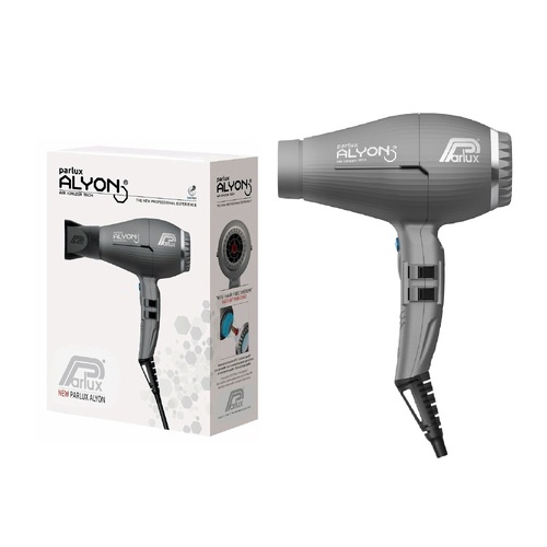 Parlux Alyon Air Ionizer Tech Hair Dryer - Matt Graphite Hairdryer