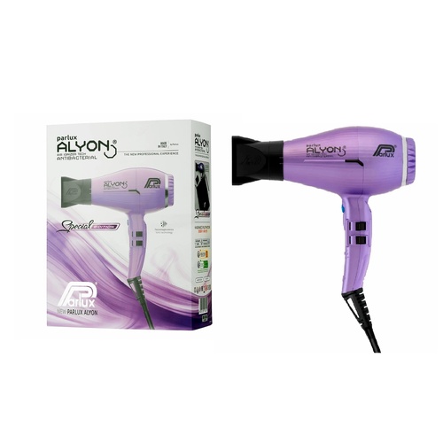 Parlux Alyon Air Ionizer Tech Hair Dryer - Lilac Special Edition Hairdryer