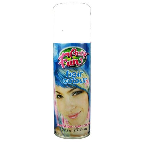 Party Fun Temporary Hair Colour White 125ml