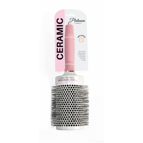 Platinum Professional Ceramic XL Round Hair Brush - 65mm