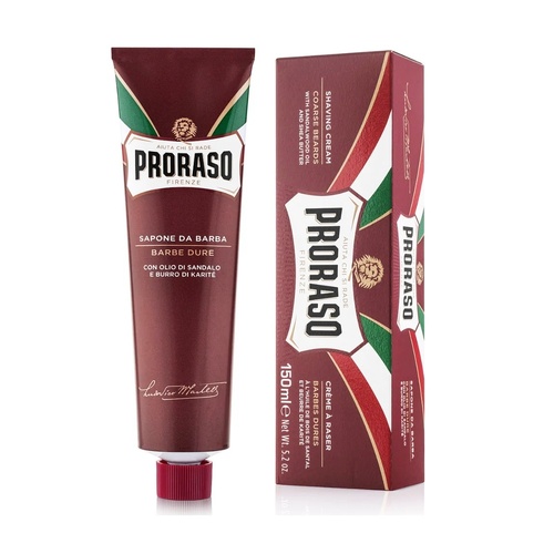 Proraso Nourish Shaving Cream with Sandalwood & Shea Butter 150ml Tube