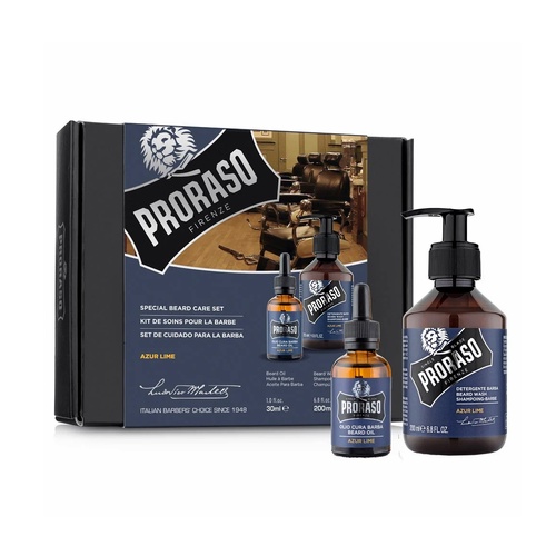 Proraso Azur Lime Special Beard Care Duo Set