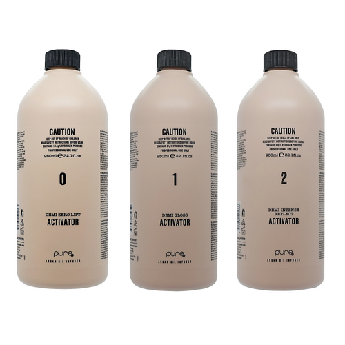 Pure Colour Activator Demi Zero Lift Infused With Argan Oil 950ml